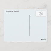 IJsland - Siglufjörður Briefkaart (Achterkant)