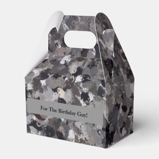 IJsland Skogafoss Waterfall Rock art Bedankdoosjes (Voorkant Zijde)