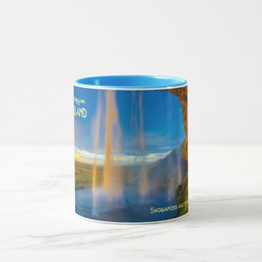 IJsland - Skogafoss waterval Mok (Midden)