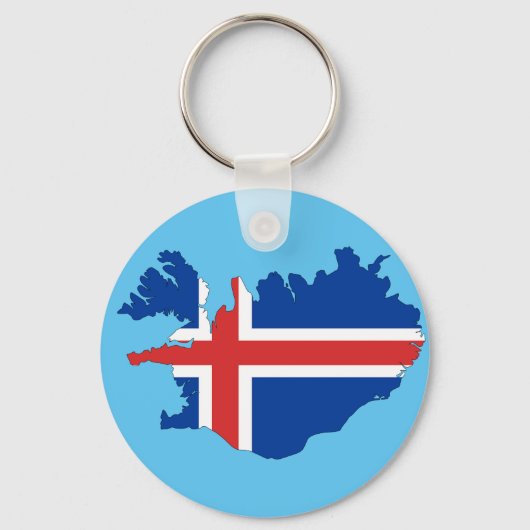 IJsland Sleutelhanger (Voorkant)
