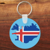 IJsland Sleutelhanger (Voorkant)