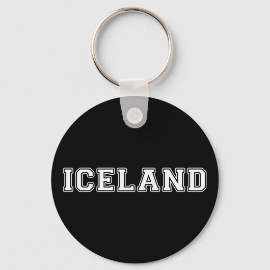 IJsland Sleutelhanger (Voorkant)