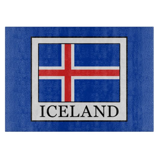IJsland Snijplank (Voorkant)