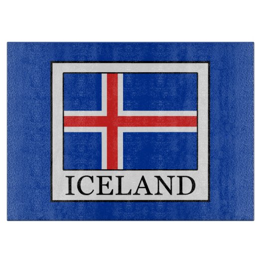 IJsland Snijplank (Voorkant)