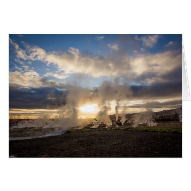 IJsland - soonsondergang (Voorkant Horizontaal)