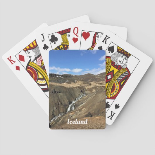 IJsland - speelkaarten (Achterkant)