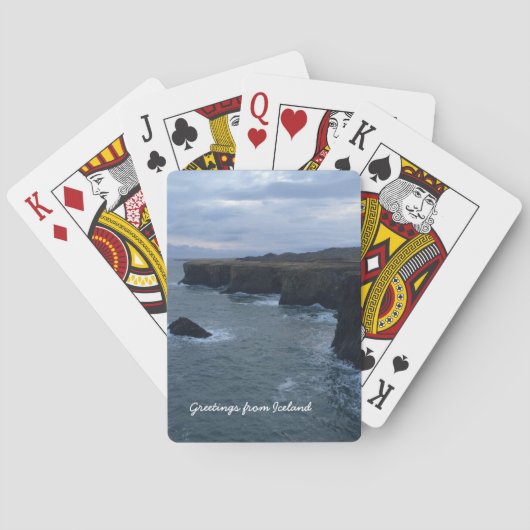 IJsland - speelkaarten (Achterkant)