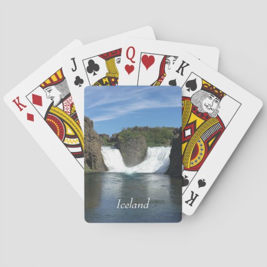 IJsland - speelkaarten (Achterkant)