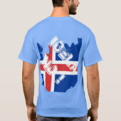 ijsland t-shirt (Achterkant)