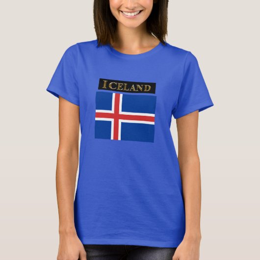 IJSLAND T-SHIRT (Voorkant)