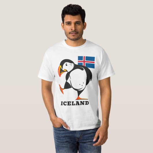 IJsland T-shirt (Voorkant volledig)