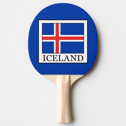 IJsland Tafeltennisbatje (Voorkant)