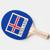 IJsland Tafeltennisbatje (Zijkant)