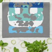 IJsland Tea Towel Theedoek (Gevouwen)