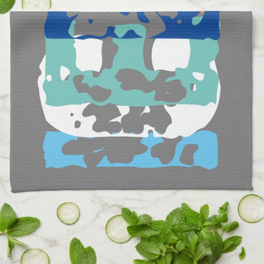 IJsland Tea Towel Theedoek (Gevouwen)