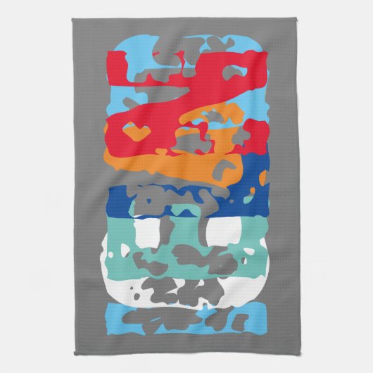 IJsland Tea Towel Theedoek (Verticaal)