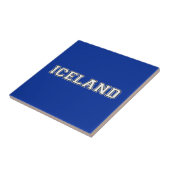IJsland Tegeltje (Zijkant)
