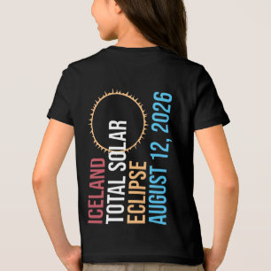 IJsland totale zonsverduistering 12 augustus 2026  Tri-Blend Shirt