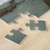 IJsland. Uitzicht op de Godafoss-waterval aan de Legpuzzel (Zijkant)