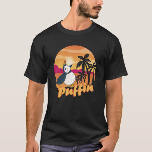 IJsland - Varkensvogel - palmboom Puffi T-shirt