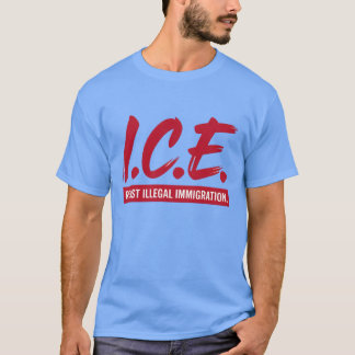 IJSLAND VERZET ZICH TEGEN ILLEGALE IMMIGRATIE T-SHIRT
