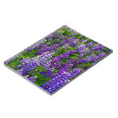 IJsland. Vik i Myrdal. Lupineveld Notitieboek (Linkerzijde)