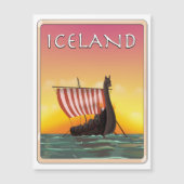 IJsland Viking Reisposter (Voorkant)