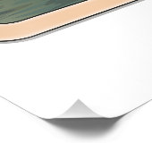 IJsland Viking Reisposter Foto Afdruk (Hoek)