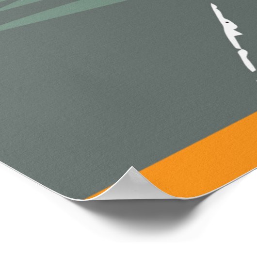 IJsland Vintage Poster (Hoek)