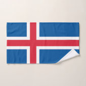 IJsland Vlag Bad Handdoek (Handdoek)