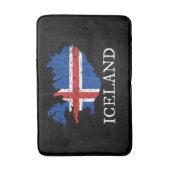 IJsland Vlag Badmat (Voorkant Verticaal)