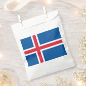 IJsland Vlag Bedankzakje (Geknipt)