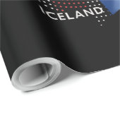 IJsland vlag Cadeaupapier (Rol Hoek)