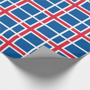 IJsland Vlag Cadeaupapier