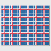 IJsland Vlag Cadeaupapier (Vlak)