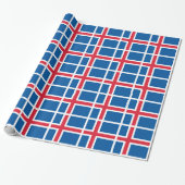 IJsland Vlag Cadeaupapier (Uitgerold)