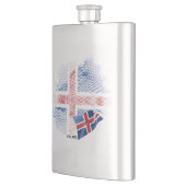 IJsland vlag Flacon (Links)