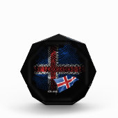 IJsland vlag Fotoblokken (Voorkant)