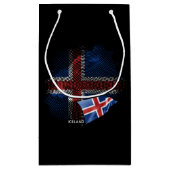 IJsland vlag Klein Cadeauzakje (Achterkant)