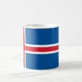 IJsland Vlag Koffiemok (Center)