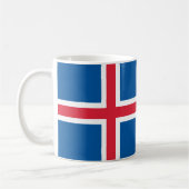 IJsland Vlag Koffiemok (Links)