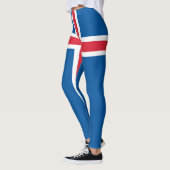 IJsland Vlag Leggings (Links)