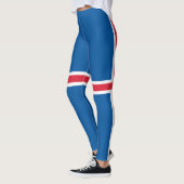 IJsland Vlag Leggings (Links)