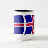 IJsland Vlag Mok (Midden)