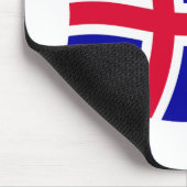 IJsland Vlag Muismat (Hoek)
