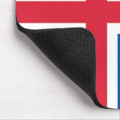 IJsland Vlag Muismat (Hoek)