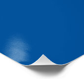 IJsland Vlag Perfect Poster (Hoek)
