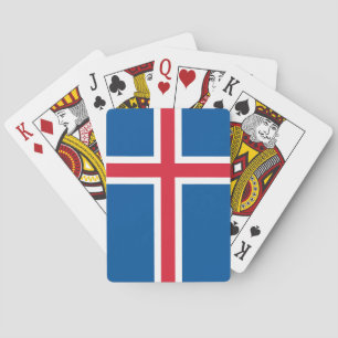 IJsland Vlag Pokerkaarten
