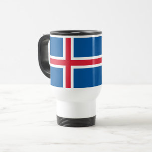 IJsland Vlag Reisbeker