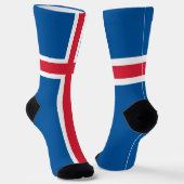 IJsland Vlag Sokken (Gebogen)